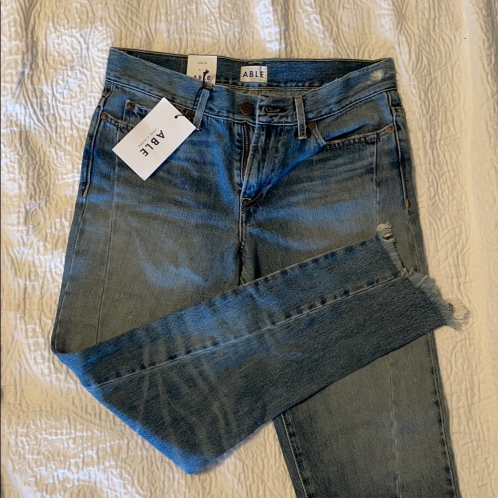 Able Jeans- The Sandra Seam Jean